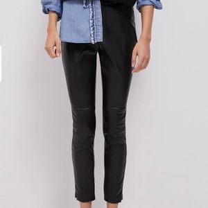 Arden Slim Faux Leather Pants